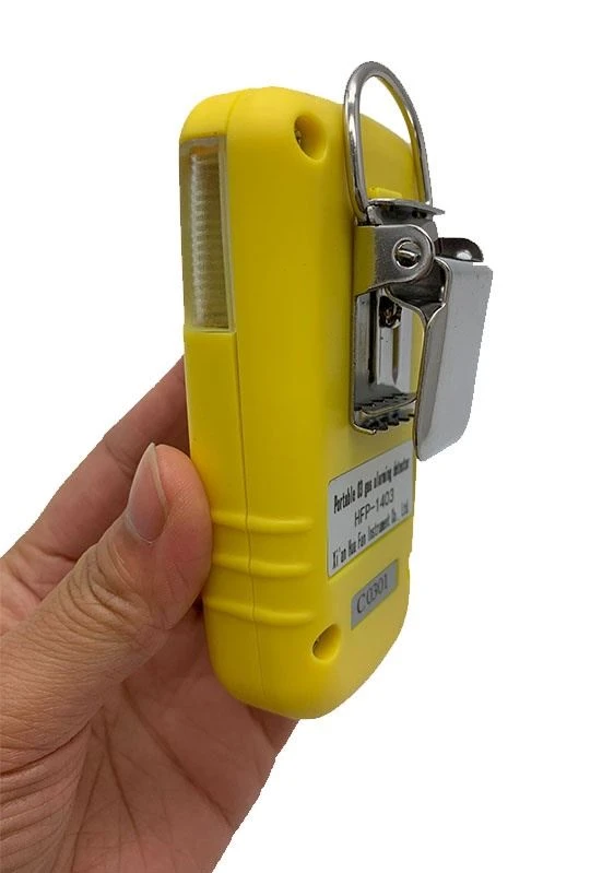 Industrial portable single gas oxygen leak Alarm Gas Detector O2 analyzer