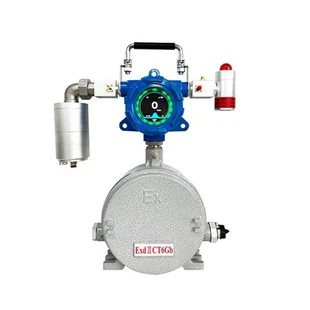 Hordozható H2S gázterület monitor